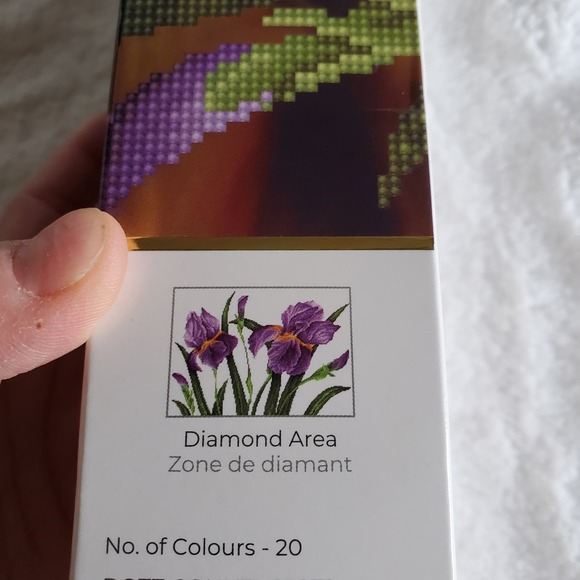 Diamond Dotz 24 Inch Iris Sunset Painting Kit - Picture 5 of 6